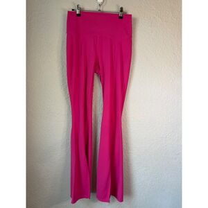 NWOT Joy Lab Pink High Waist Flared Leggings Athletic Pants Medium